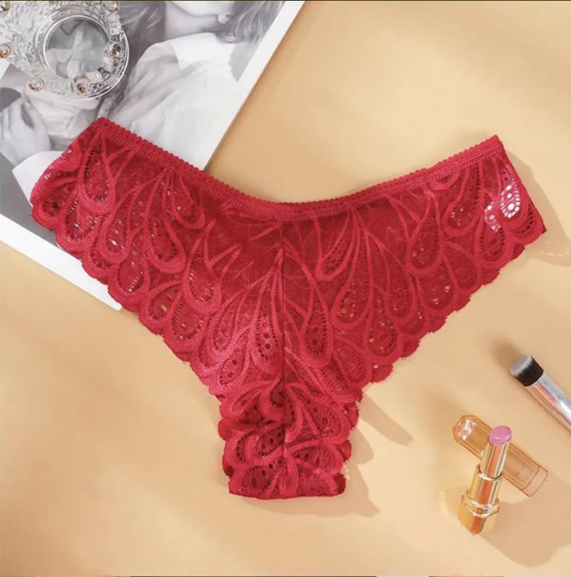 Tanga Brasileña de Encaje con Diseño de Mariposa, imagen 6