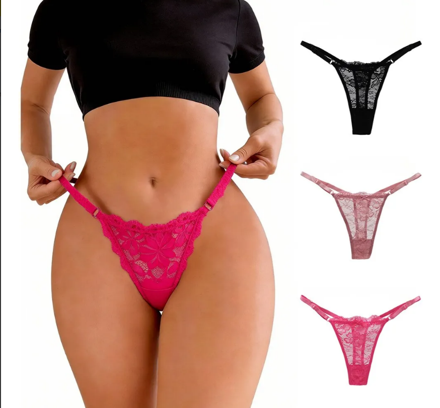 Tanga Sexy de Encaje sin Costuras, imagen 1