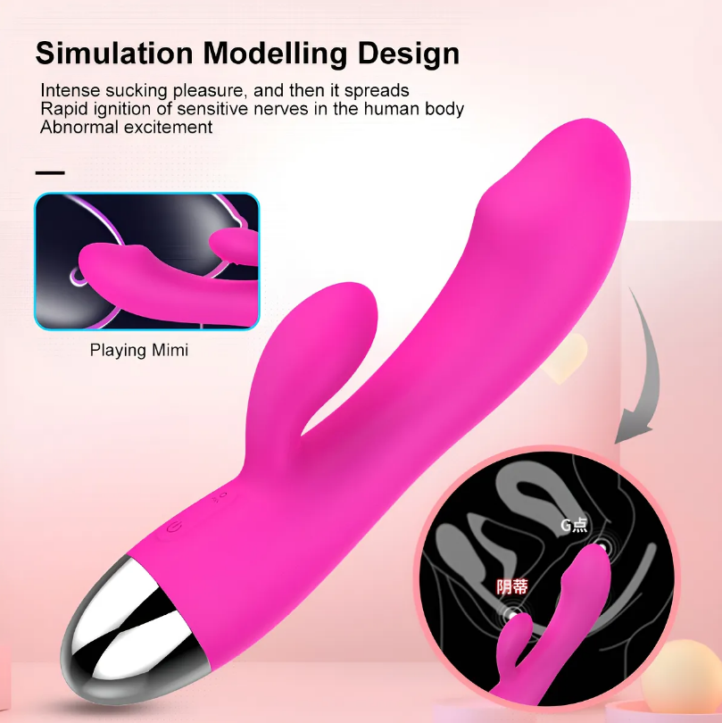 Vibrador de Doble Extremo con Punto G, imagen 2