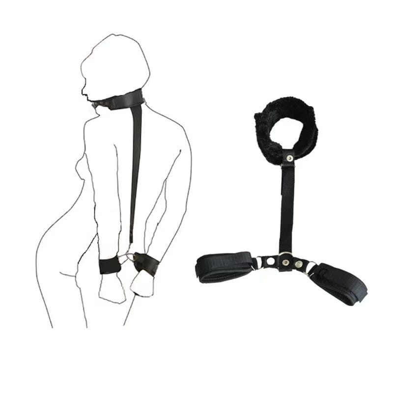 Collar con Esposas Ajustables