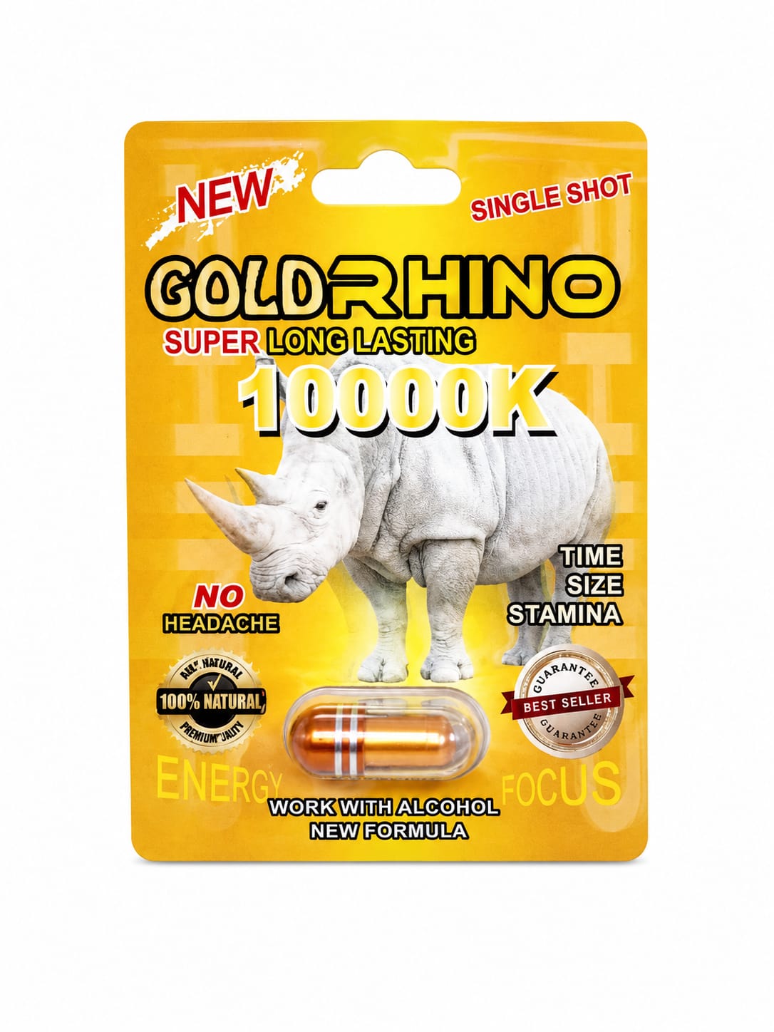 Gold Rhino 10000K