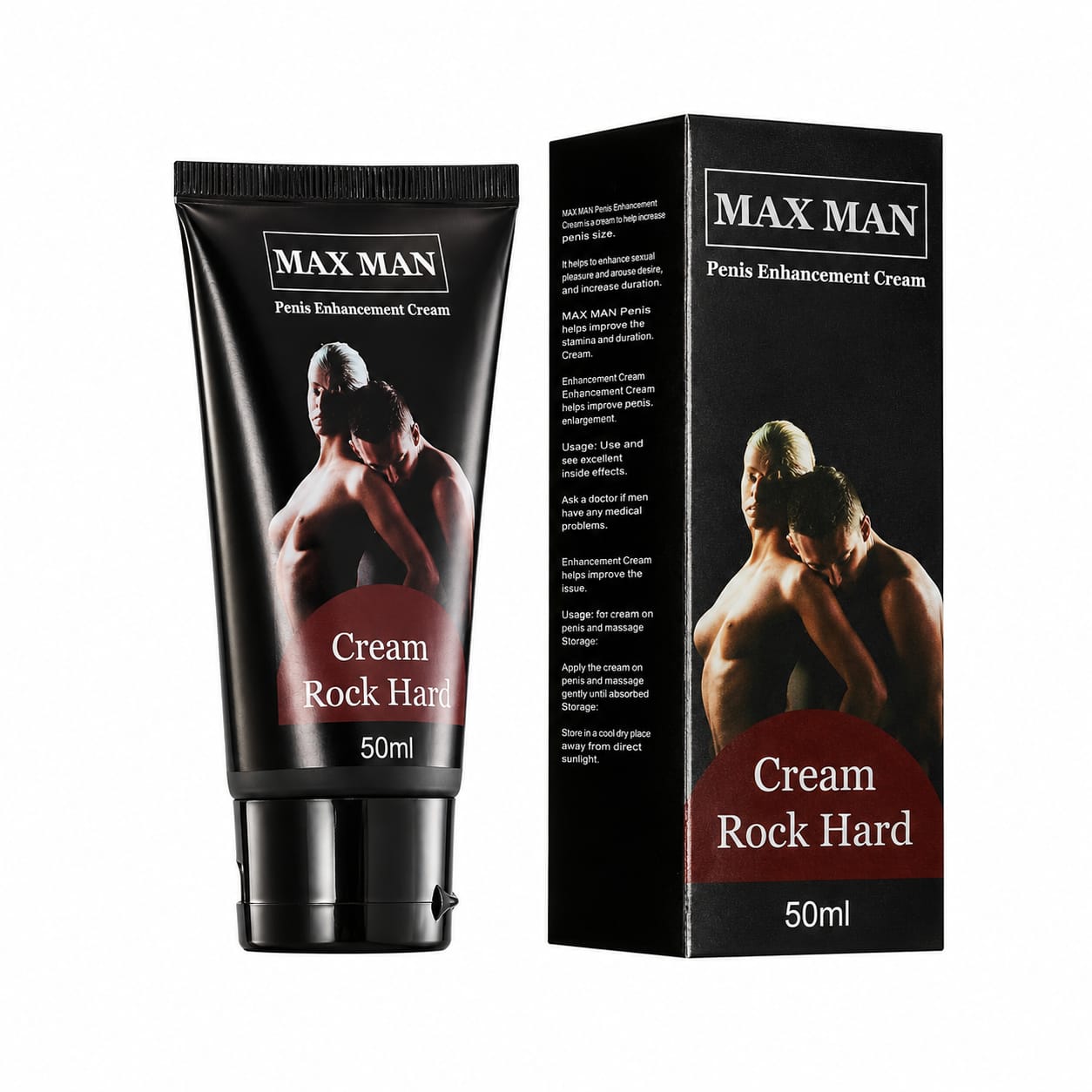 Max Man Penis Enhancement Cream – Rock Hard